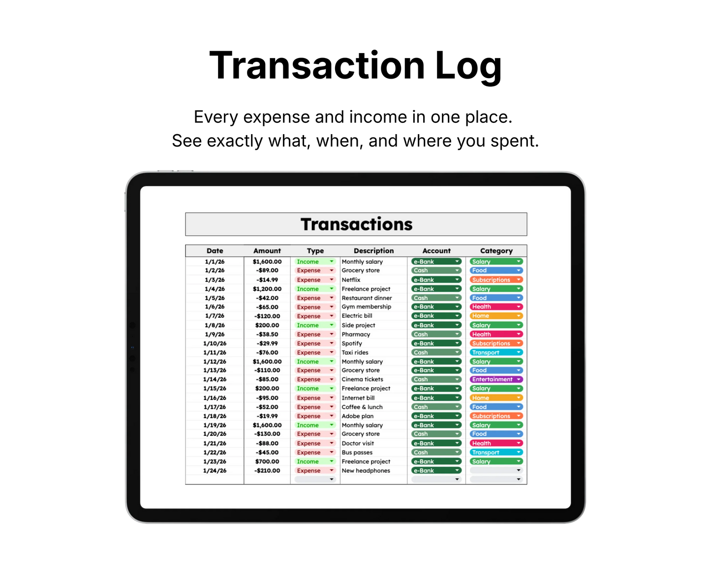 Finance Tracker