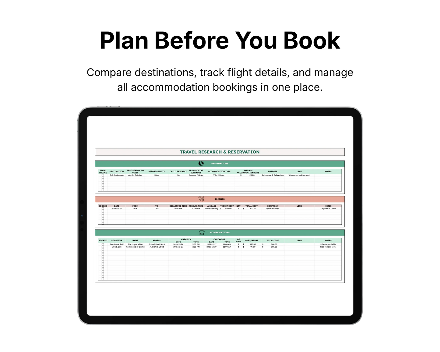 Travel Planner
