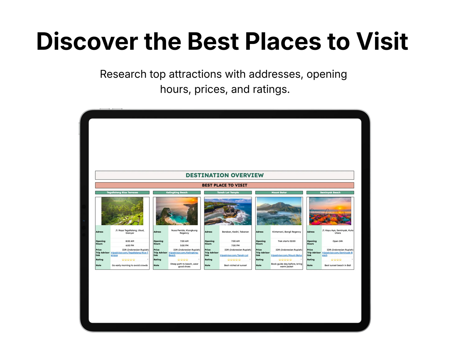 Travel Planner